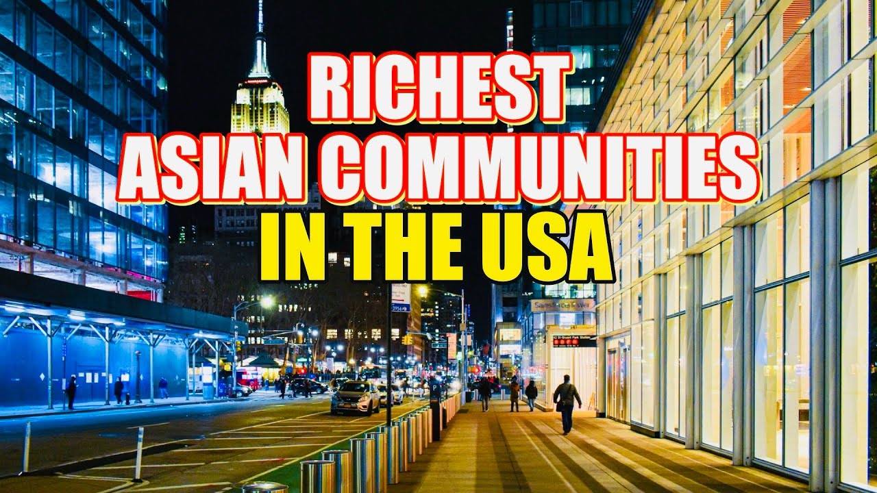 Top 10 Richest Asian Communities in the USA 🇺🇸 || Top List Show