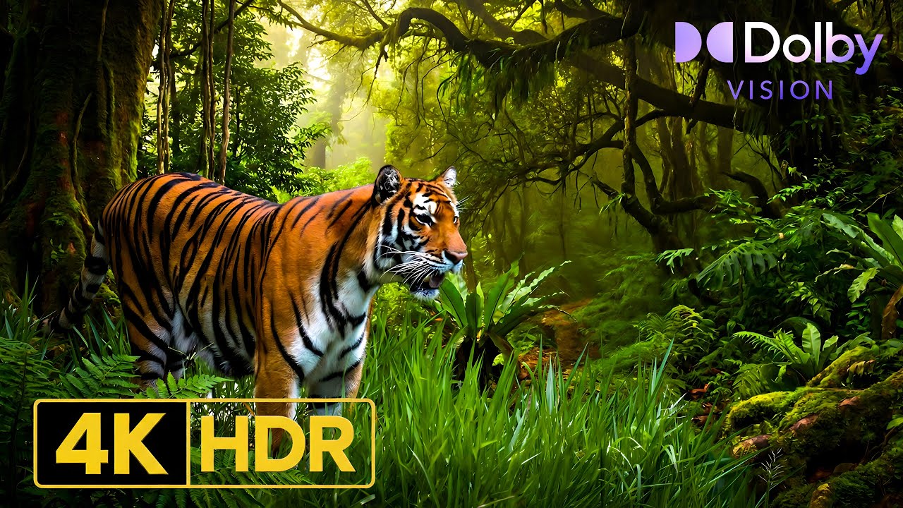 Amazon Rainforest Wildlife Documentary | 4K Ultra HD HDR OLED | Dolby Vision 60FPS