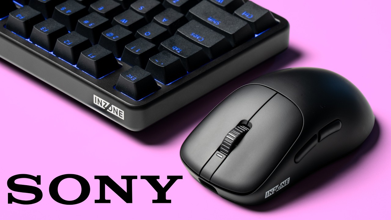 Я попробовал первую игровую клавиатуру и мышь от Sony... и они оказались идеальными!
