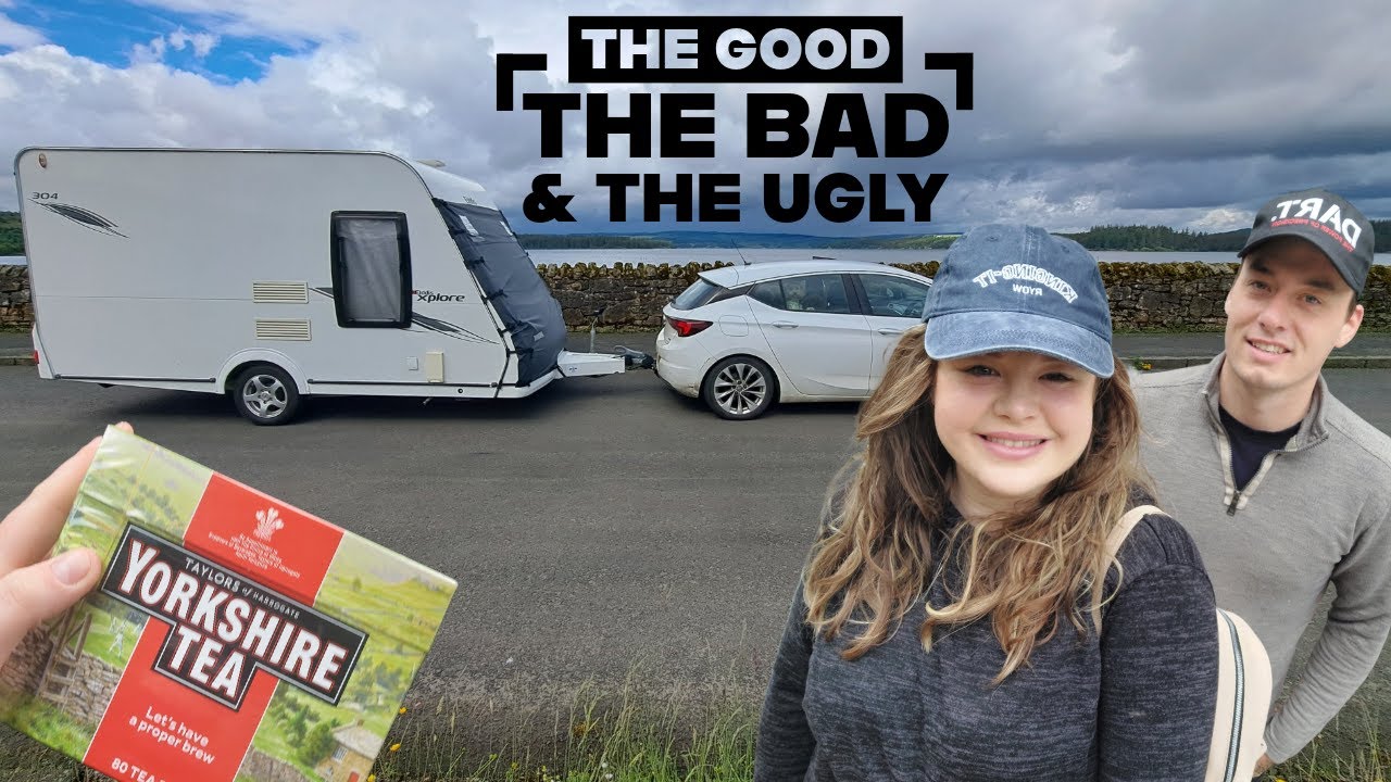 Kielder Forest with our Caravan | Midges, an injury and finding our dream home