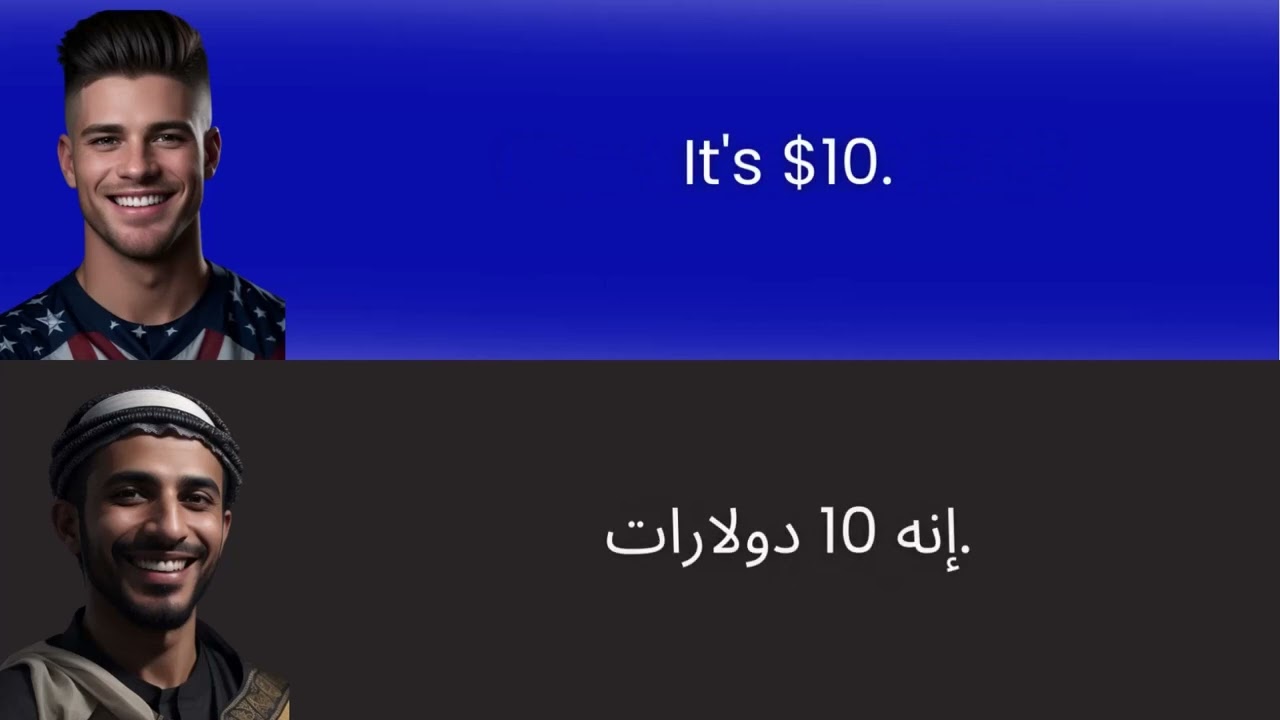 Learn Arabic through English Conversation | 100 Basic Arabic Phrases To Know