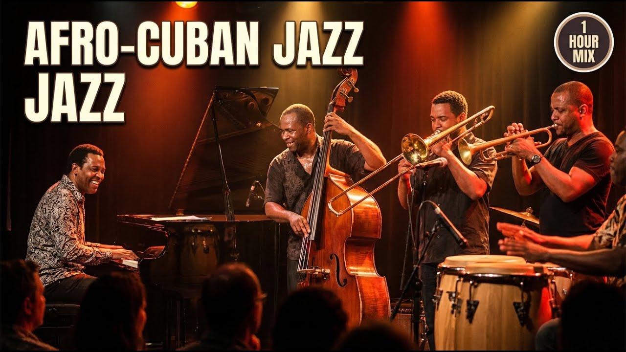 Noche en La Habana | Smooth Afro-Cuban Jazz for Night Reading