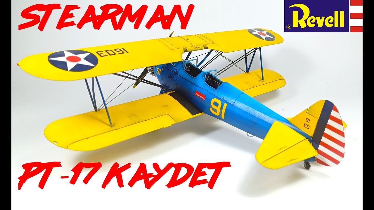 Stearman PT17 Kaydet 1/32 FULL BUILD