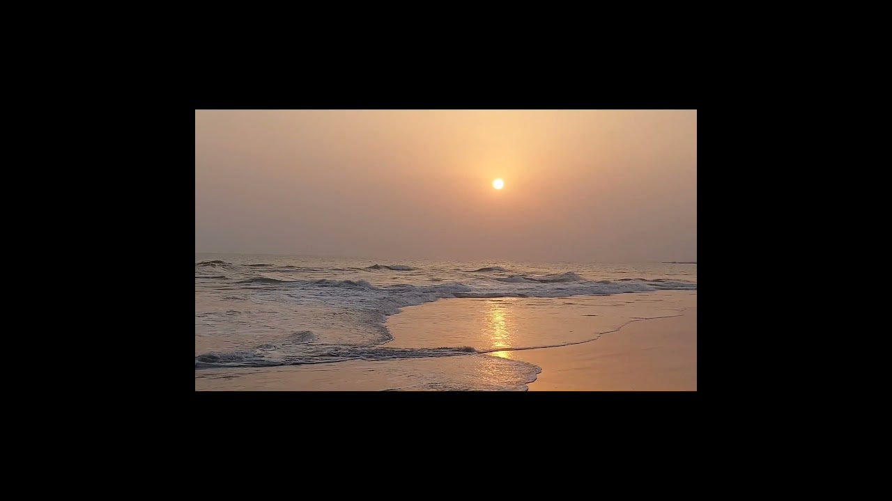 Best sunset 🌇  in Beach views  #Indian Ocean Beach 🌊