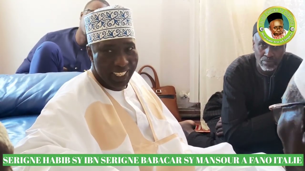 SERIGNE HABIB SY IBN SERIGNE BABACAR SY MANSOUR A FANO ITALIE
