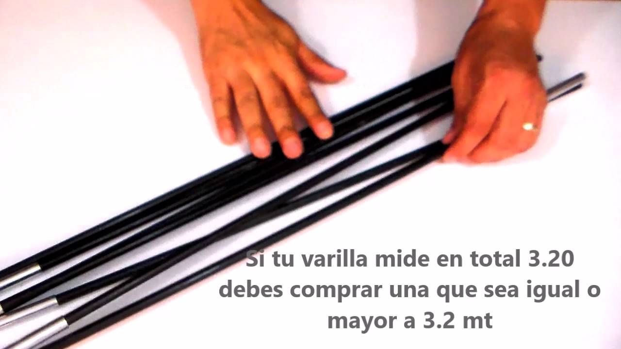 reemplazo de varillas de tienda de campaña - shopgo campesca