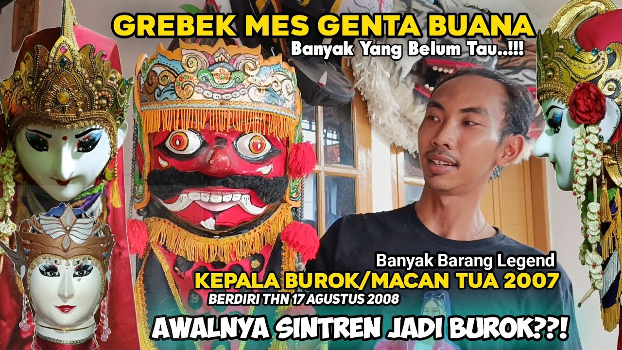 Grebek Mes Burok GENTA BUANA - Vlog Santuy Cerita Dan Sejarah - Desa Tiwulandu Banjarharjo Brebes