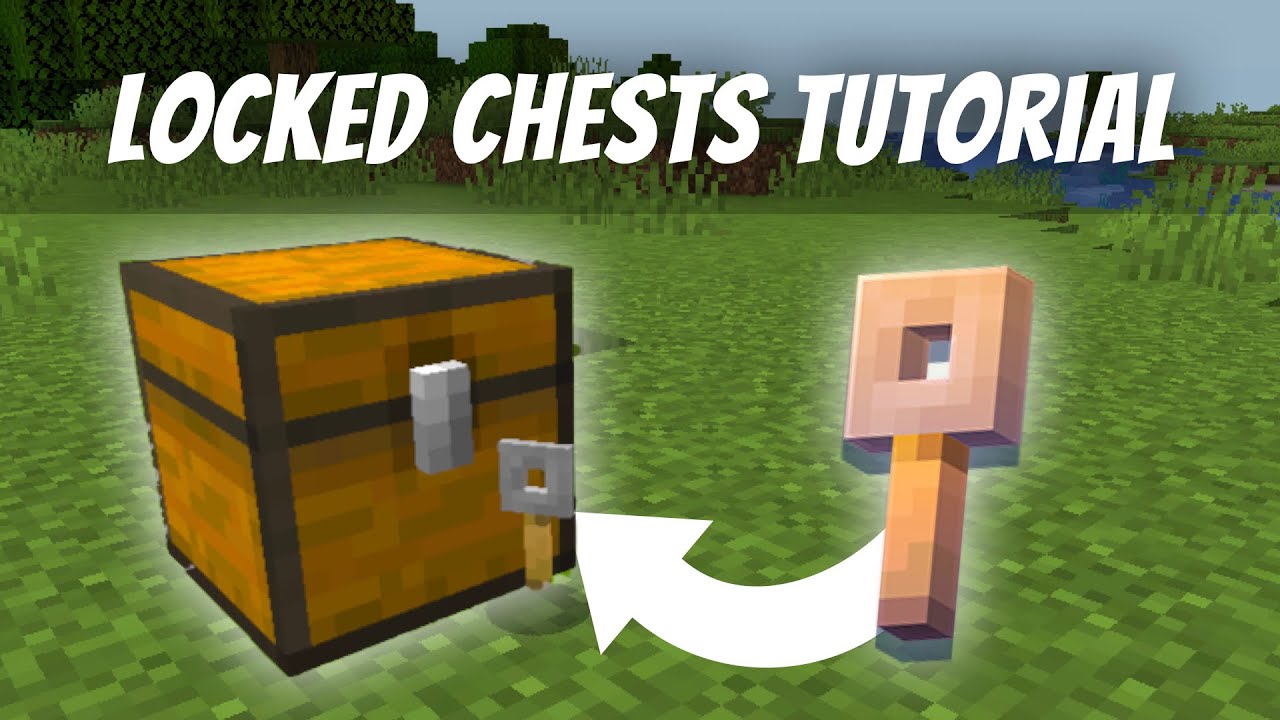 Как запереть сундуки в Minecraft одной простой командой! (Обновлено)