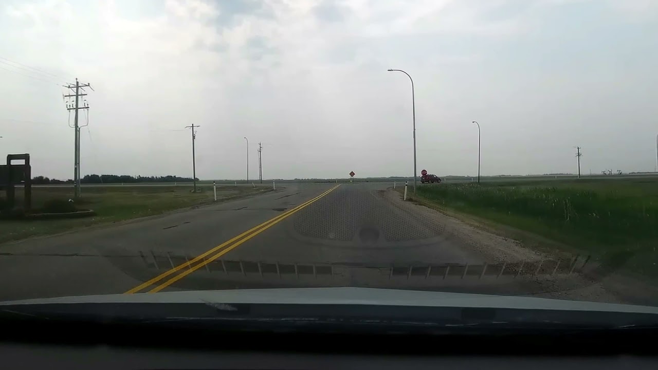 La région de Rivière-la-Paix et les environs en voiture. Falher, Nampa, Peace River, etc.