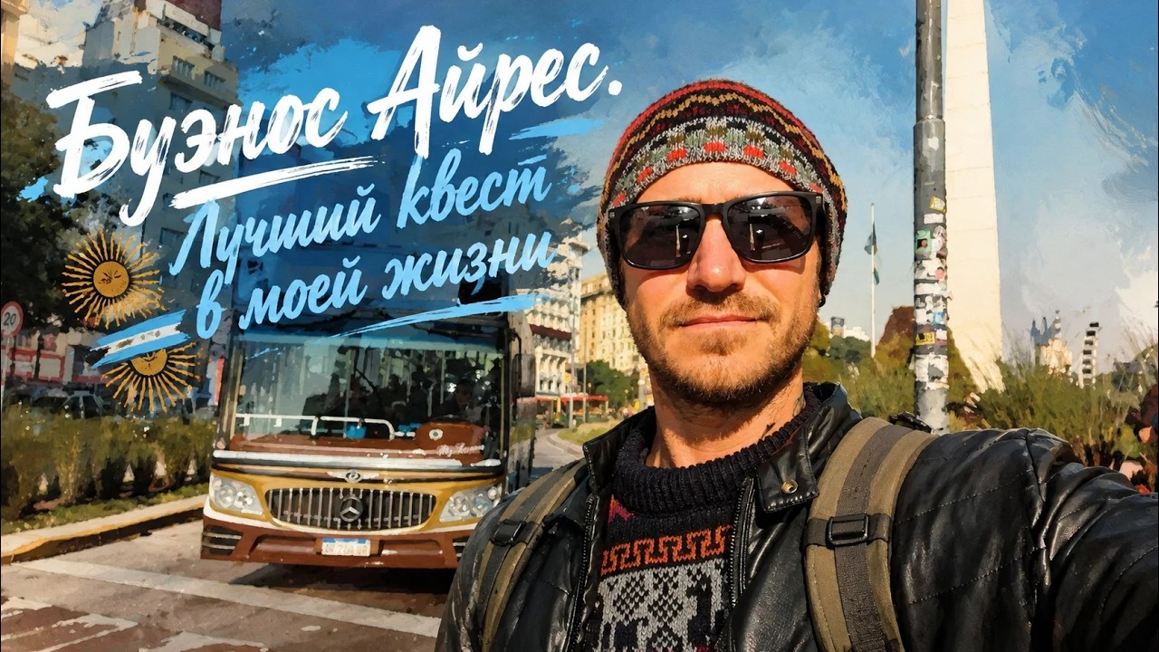 Лучший квест в моей жизни! Брожу по городам Латинской Америки. Buenos Aires как он есть America Sur