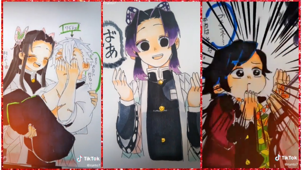 【鬼滅の刃】TikTok　イラスト紹介ルント７さん