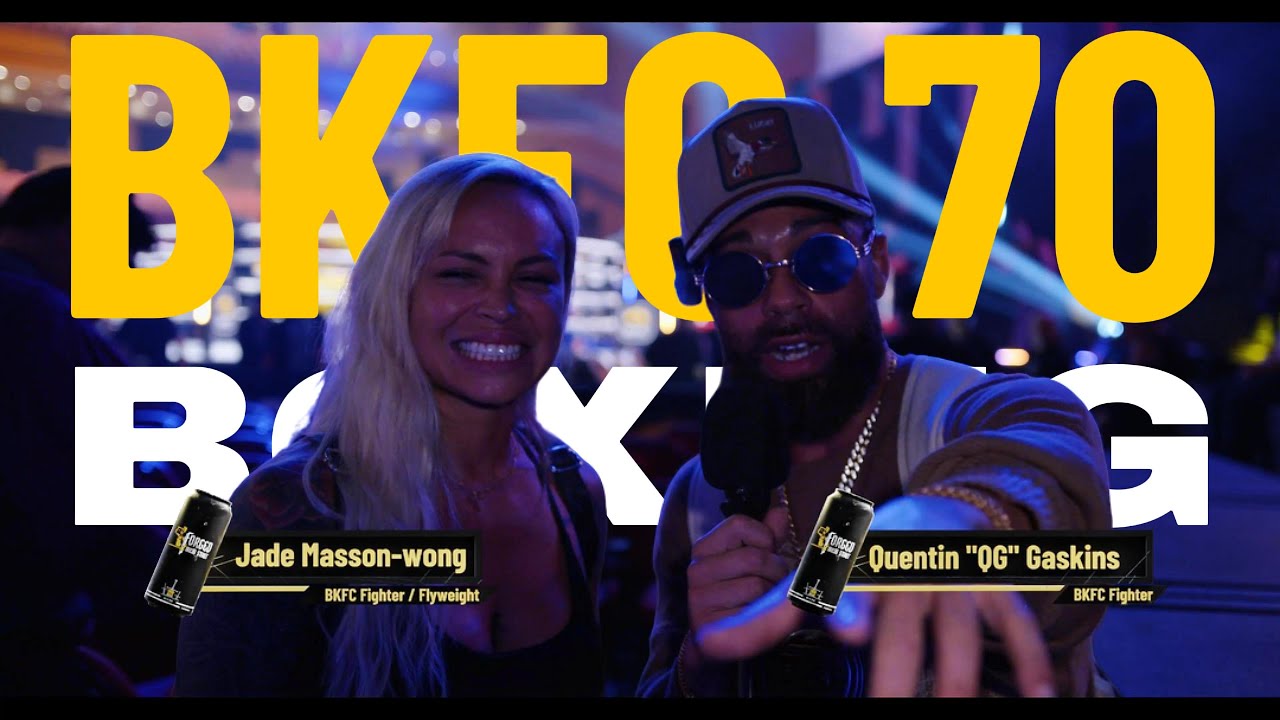 Jade Masson-wong talks about Bareknuckle boxing with Quentin Gaskins