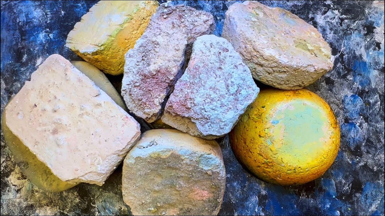 Random Slabs Crush | Asmr | Gymchalk | Sleepaid