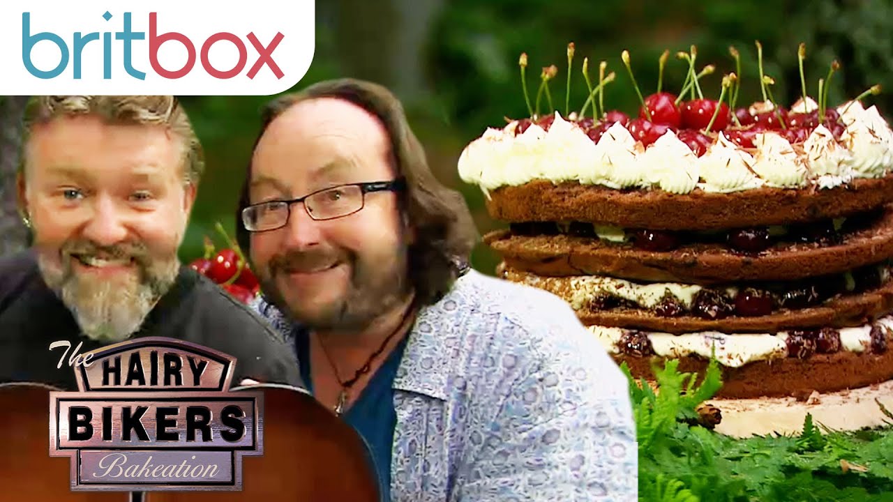 The Hairy Biker's Black Forest Gateau | The Hairy Bikers Bakeation