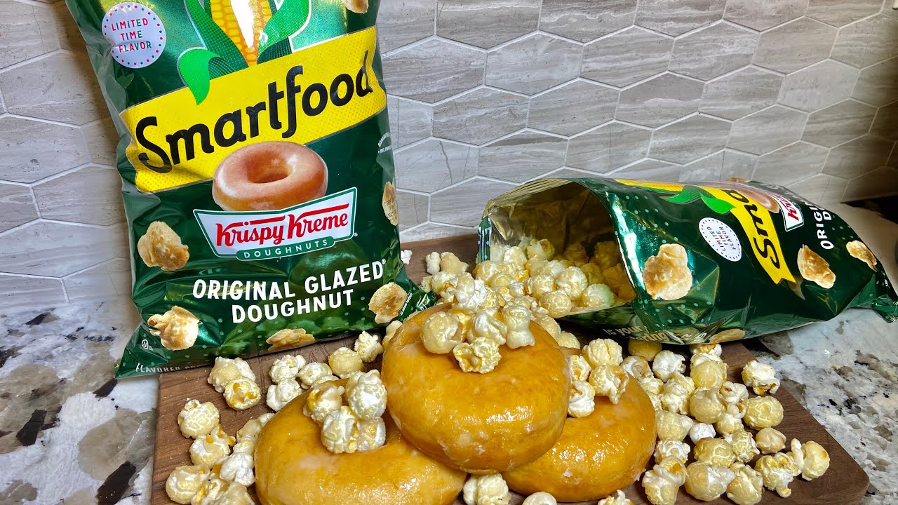 Krispy Kreme Donut Flavored Popcorn Review