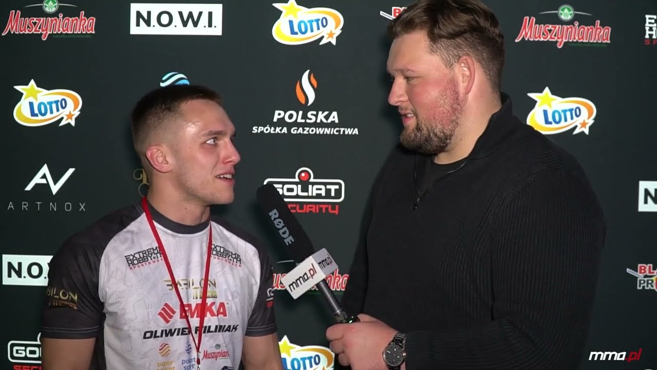 BABILON MMA 44:  OLIWIER FILIPIAK BŁYSKAWICZNIE PODDAJE KAMILA PIĄTKIEWICZA
