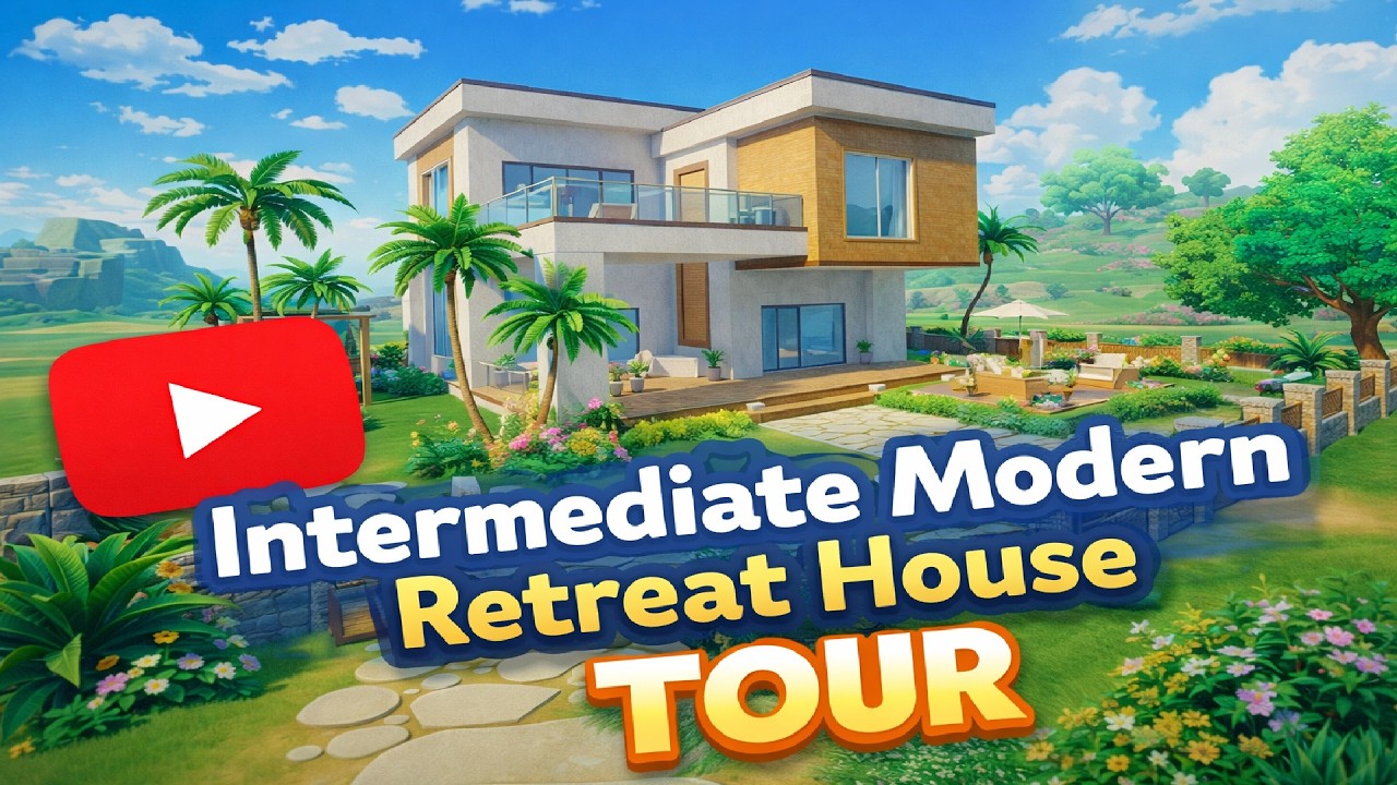Intermediate Modern Retreat House TOUR - Starsand Island