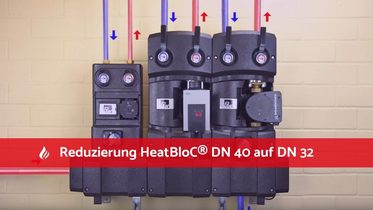 PAW Reduzierung HeatBloC&reg; DN40 auf HeatBloC&reg; DN32