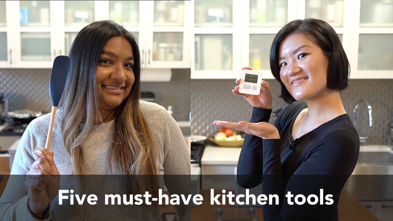 BASIC KITCHEN TOOLS for beginners | 5 MUST HAVE kitchen tools that will make you a BETTER COOK!