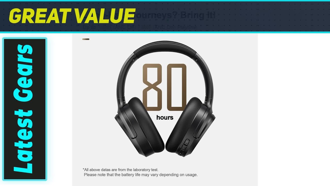 Słuchawki Bluetooth Calmbee: niesamowita bateria o żywotności 140 godzin i wydajna funkcja ANC!