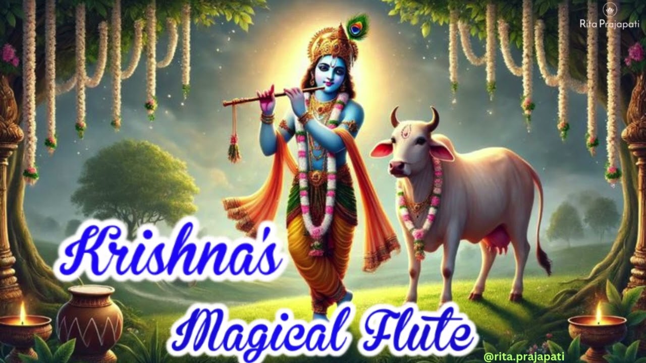 🙏कान्हा की बाँसुरी का जादू || Krishna's Magical Flute || Divine Melodies || Rita Prajapati🙏