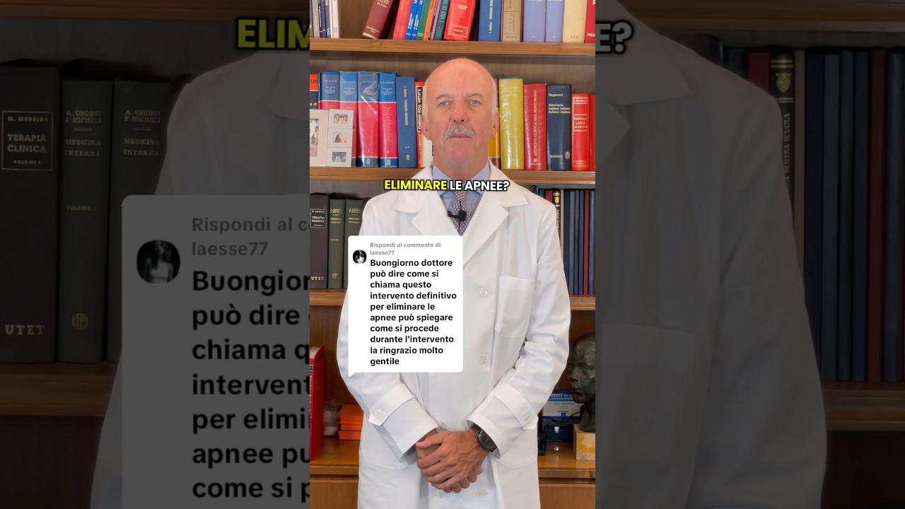 #intervento per le #apneenotturne #otorino #neiperte #russare