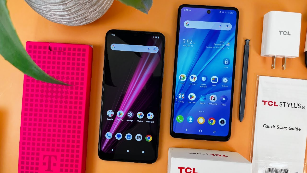 T Mobile Revvl 6 5G vs TCL Stylus 5G
