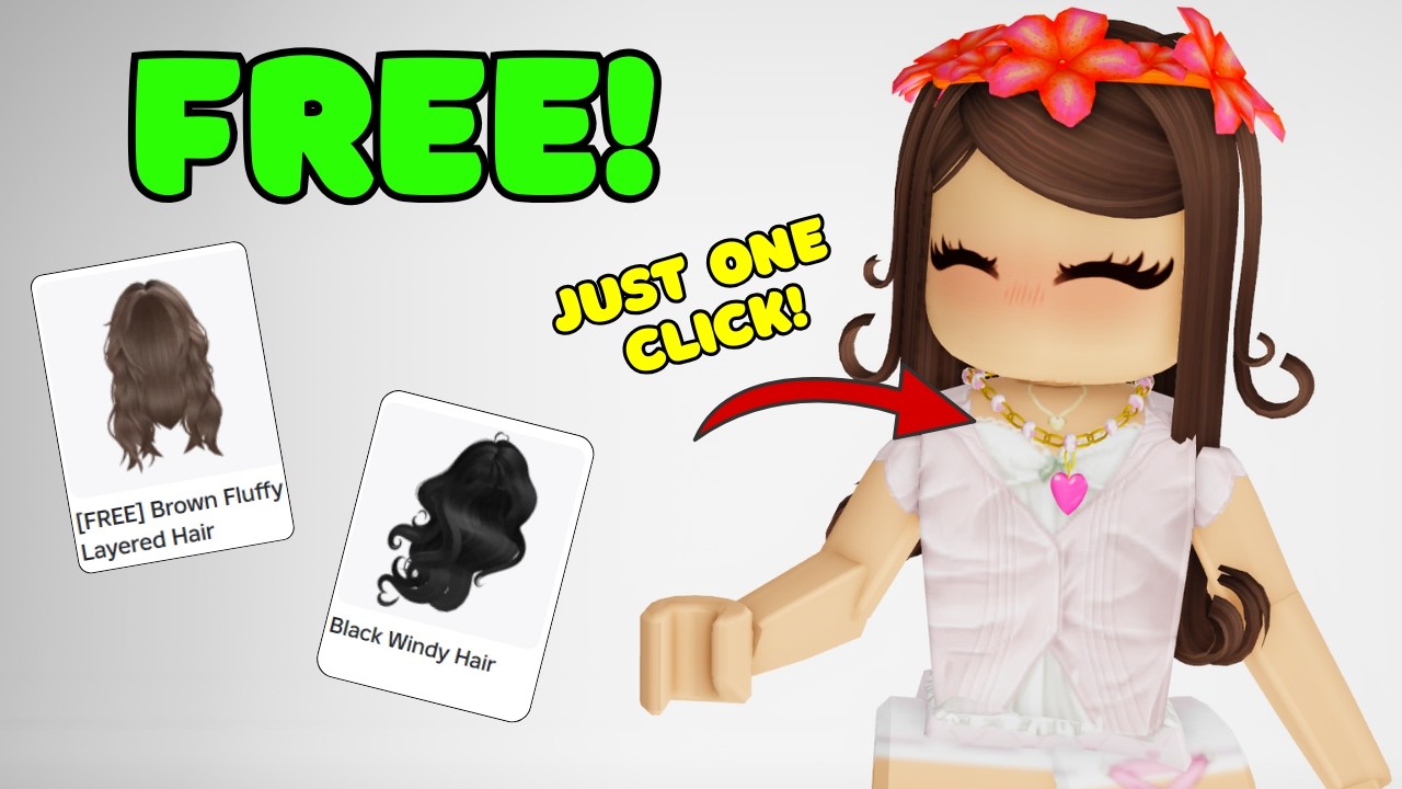 *FREE CUTE ITEMS ON ROBLOX*🎀