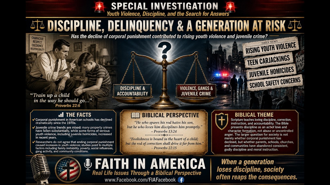 Discipline in America and juvenile crime
