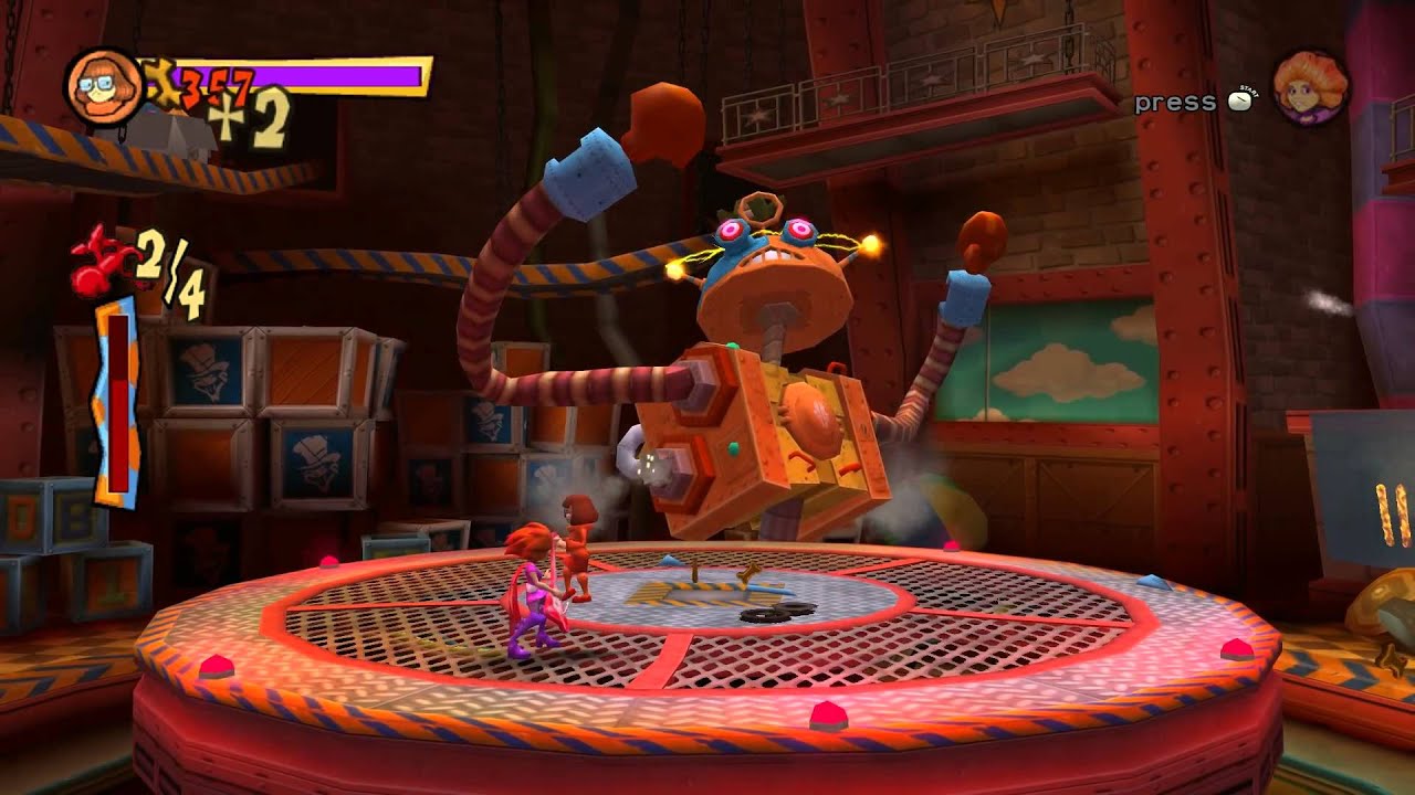 Scooby Doo First Frights Walkthrough PC - Episode 2 Boss Fight - Full HD
