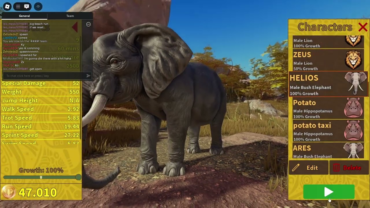 Savannah Life Roblox – ELE WAR Part 2: CHAOS Erupts! 🐘💥