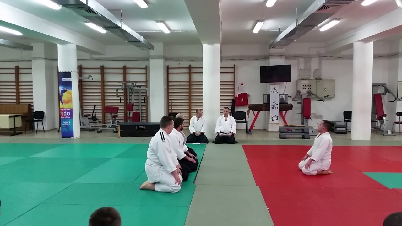 Martin Pavlovic - Aikido exam for Shodan (1st Dan) - Part 1 of 2