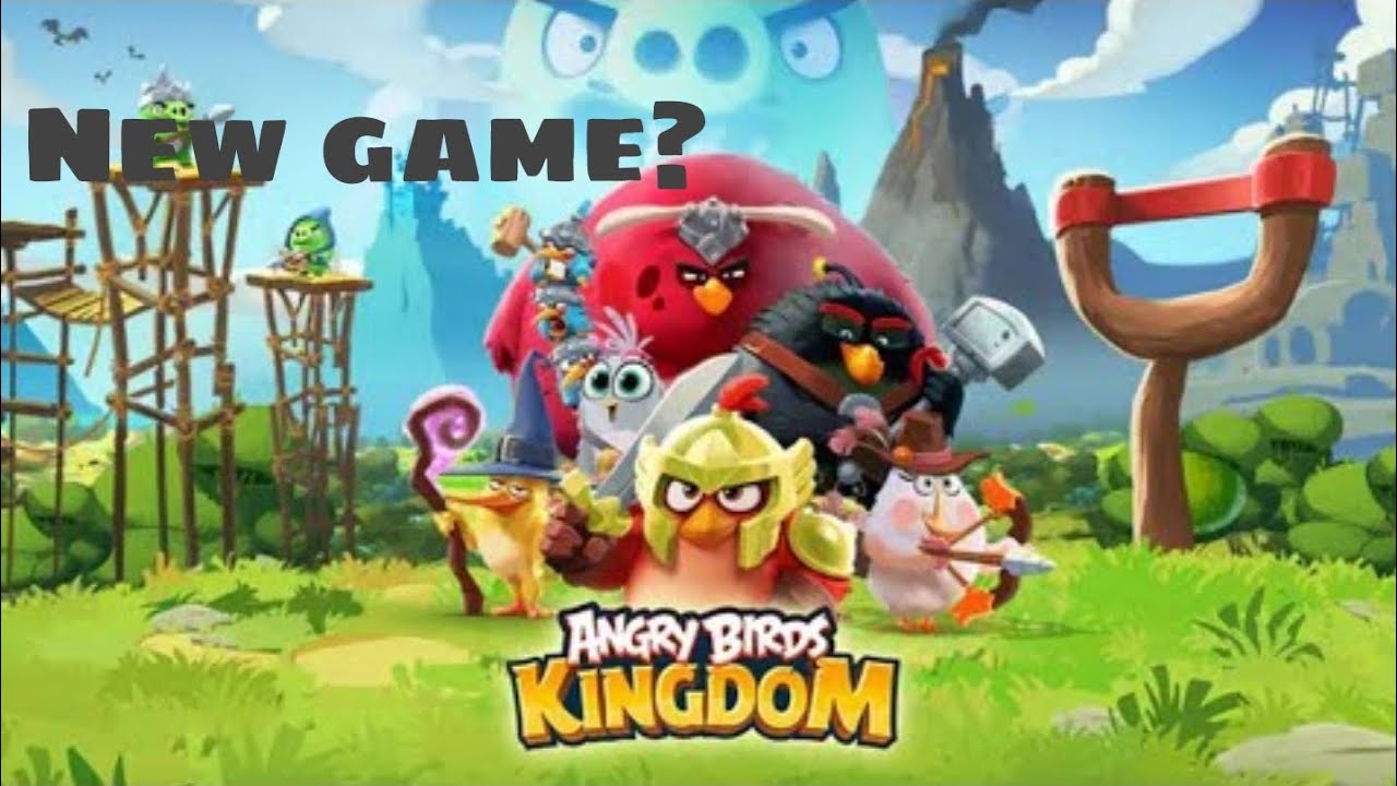 Angry Birds Kingdom - New Game? Gameplay.