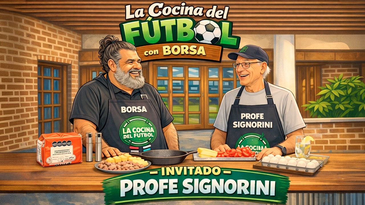 FERNANDO SIGNORINI en La Cocina del Fútbol 2026 - Programa 1