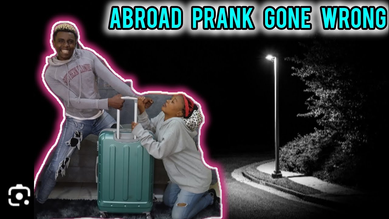 Pranking my girlfriend 🤫 am going abroad to see her reaction 😂😂