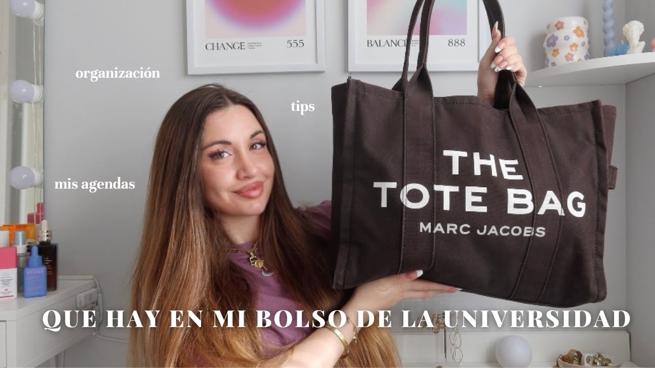 QUE HAY EN MI BOLSO DE LA UNIVERSIDAD📚 | como me organizo, mis agendas, imprescindibles...