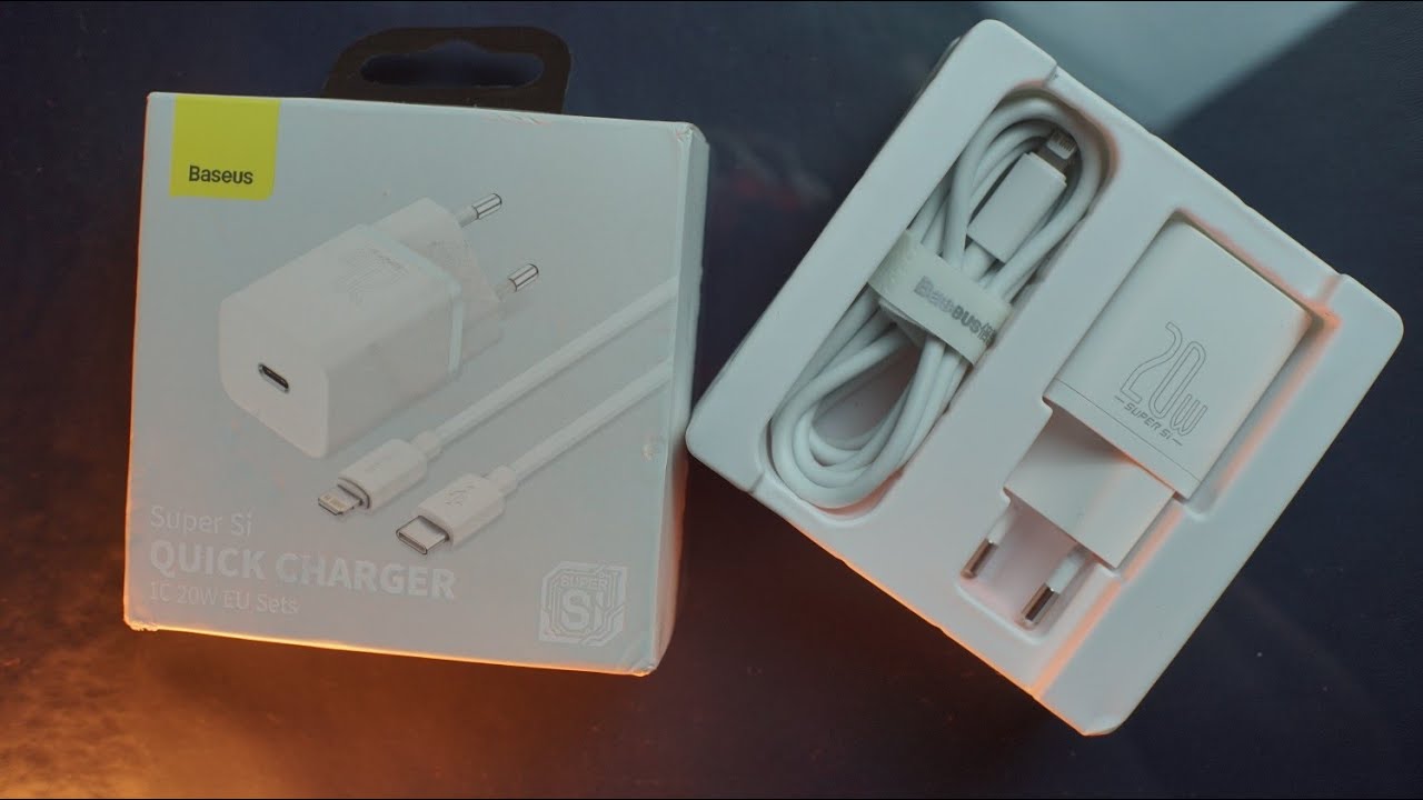 Charger Murah Buat Iphone | BASEUS Si Chager 20W fastcharging