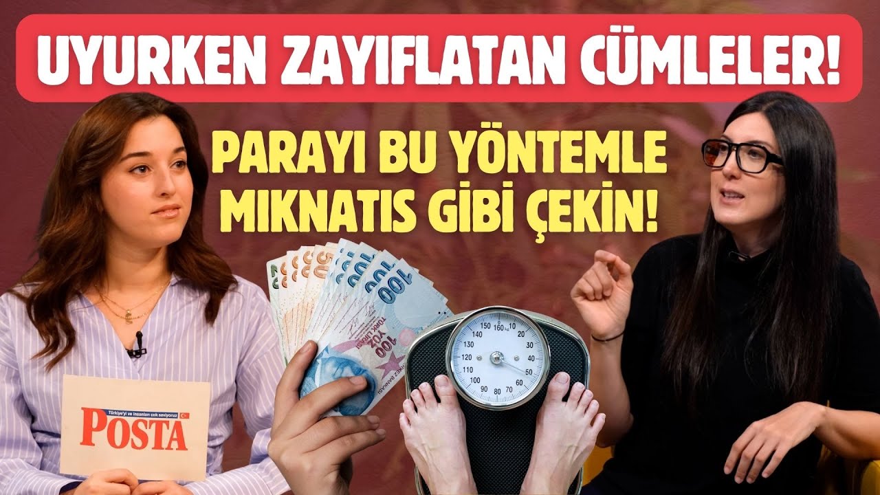 Uyurken zayıflatan cümleler! Beyin Koçu Elif Erdenay duyurdu... Parayı mıknatıs gibi çekeceksiniz!