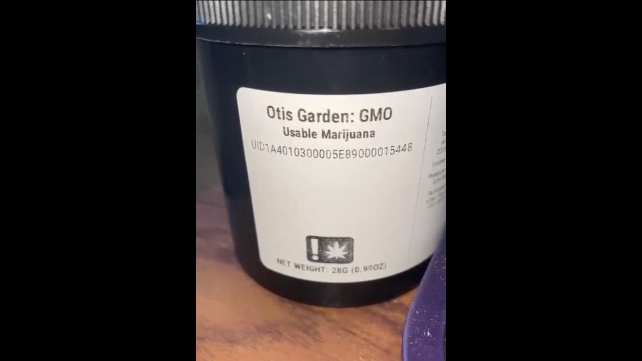 Otis Gardens GMO strain Hydro 35% THC 1 oz by Twenty After Four Wellness