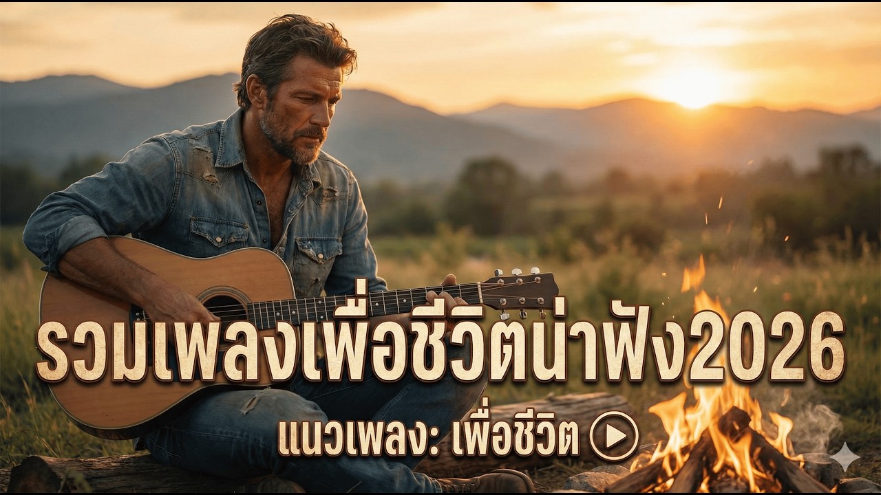 รวมเพลงเพราะๆ ฟังสบายๆ เวลาทำงาน เวลาขับรถ 2026