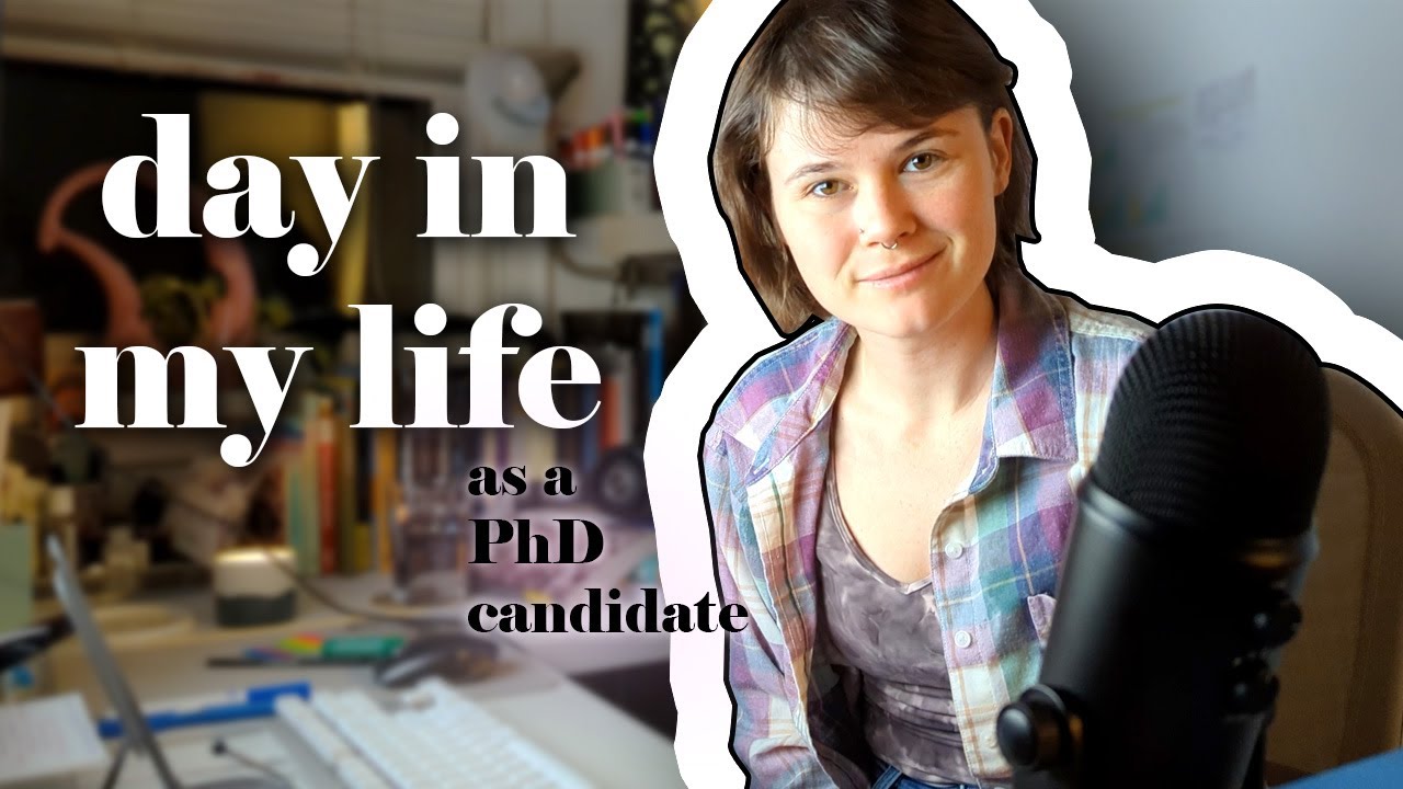 Day in my life as a WFH PhD student | productive but realistic