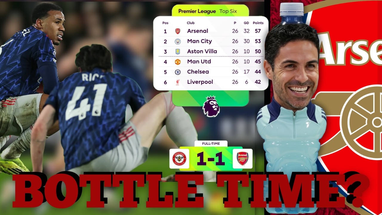 ⚽ Arsenal 1–1 Brentford | Title Slip Incoming? 👀