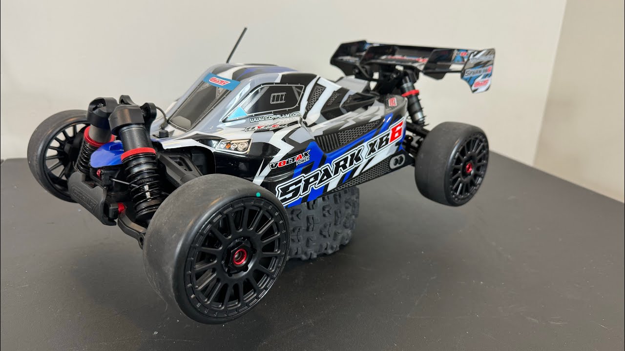 Team Corally Spark XB6 1/8 6S BEC SWITCH HOW TO 