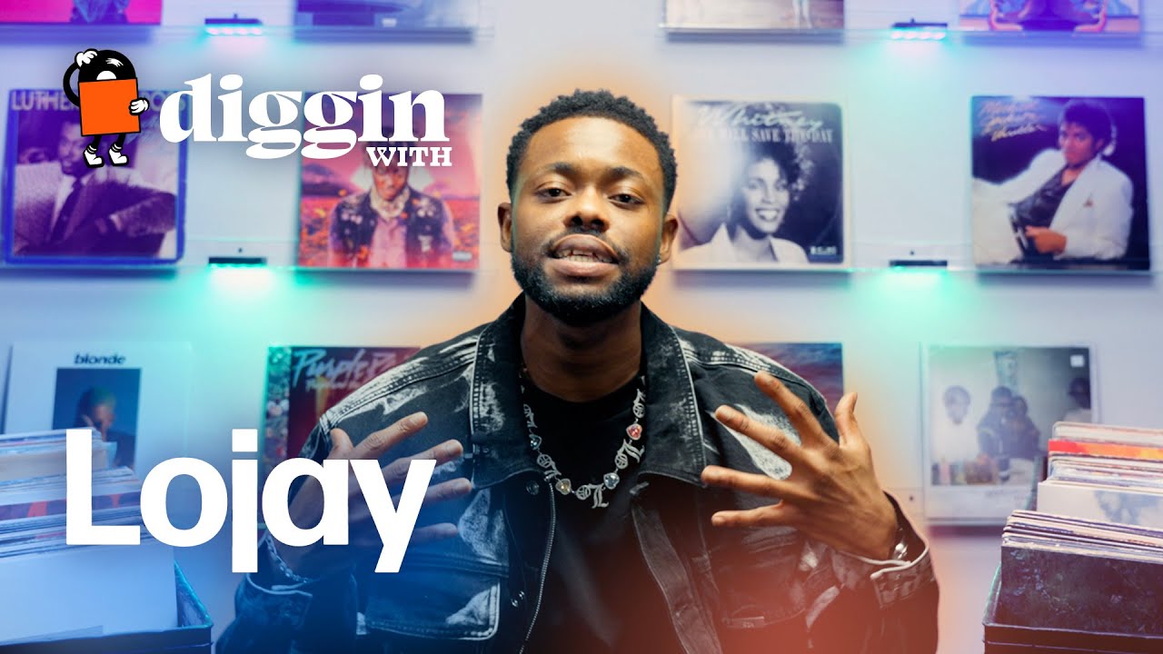 Lojay Searches Our Vinyl Collection & Talks Monalisa | Diggin'