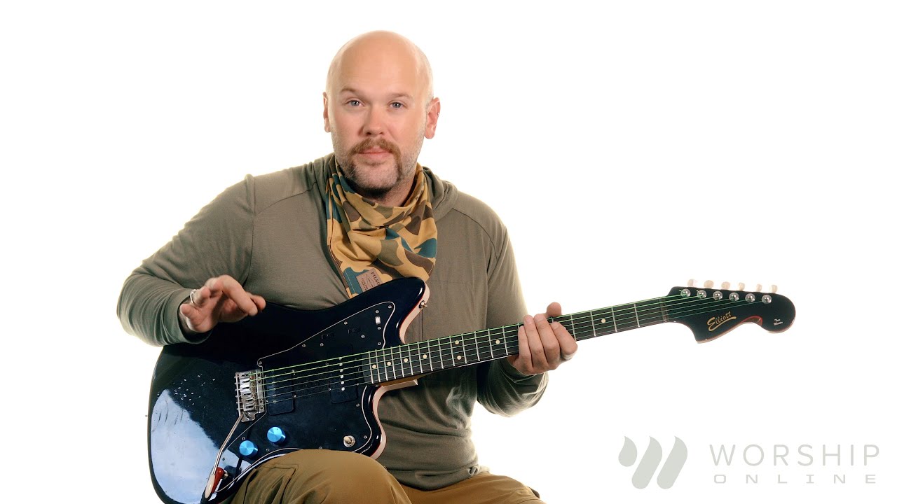 King Of Glory - Todd Dulaney - Electric & Acoustic Guitar Tutorial