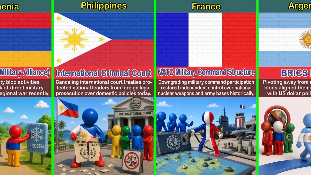 Countries That Left International Alliances