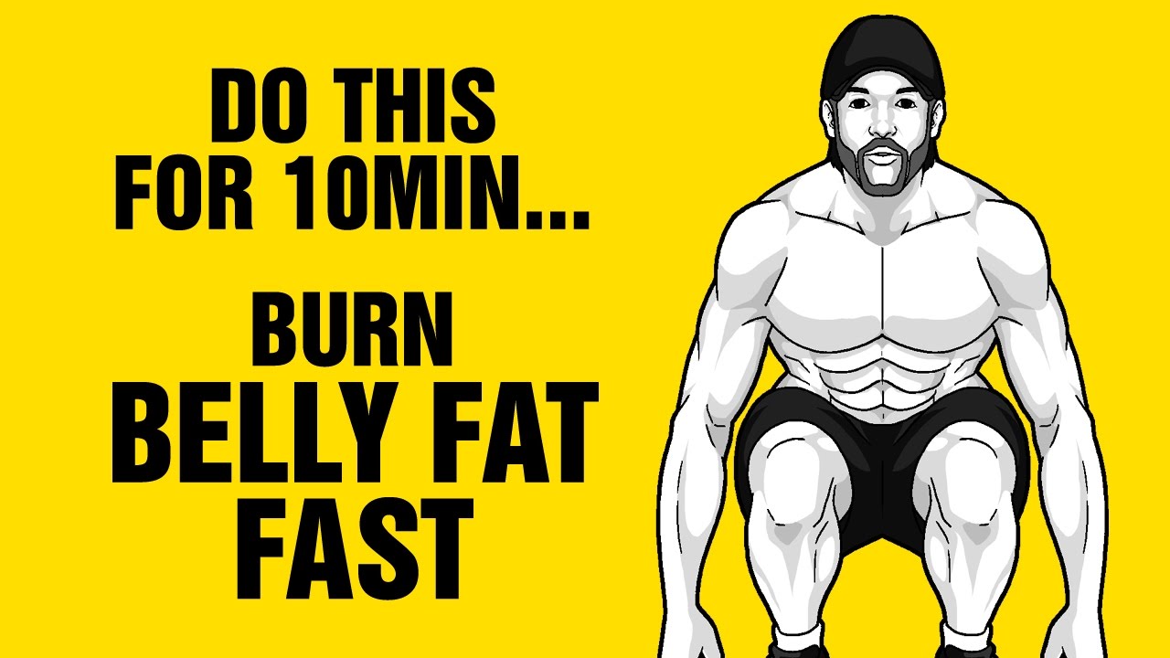 10min Of This Burns Belly Fat Fast : 100% Bodyweight Workout