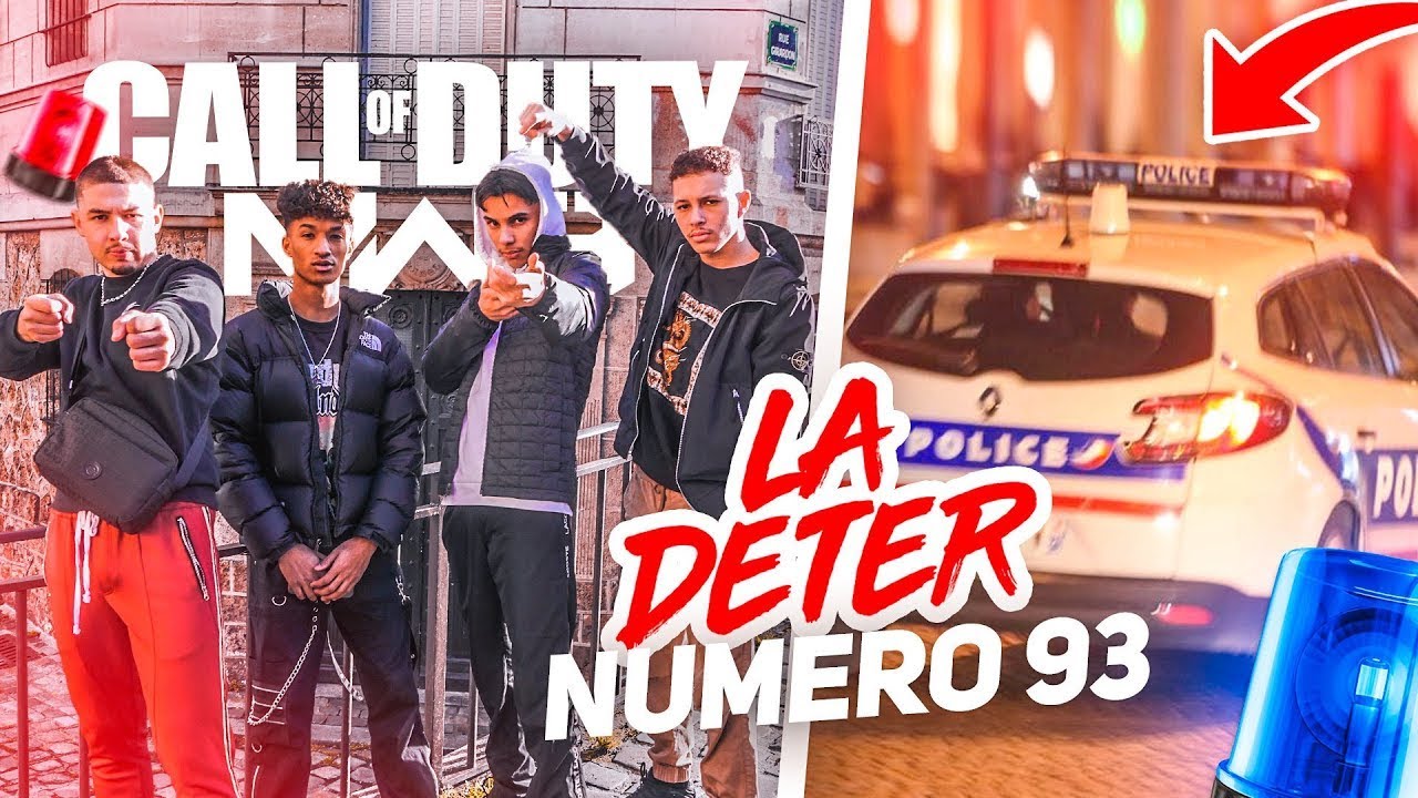 MODERN WARFARE DANS LA VRAIE VIE ?! 🔫 ON SE FAIT COURSER PAR LA POLICE 👮 🤣 - #LaDeter 93