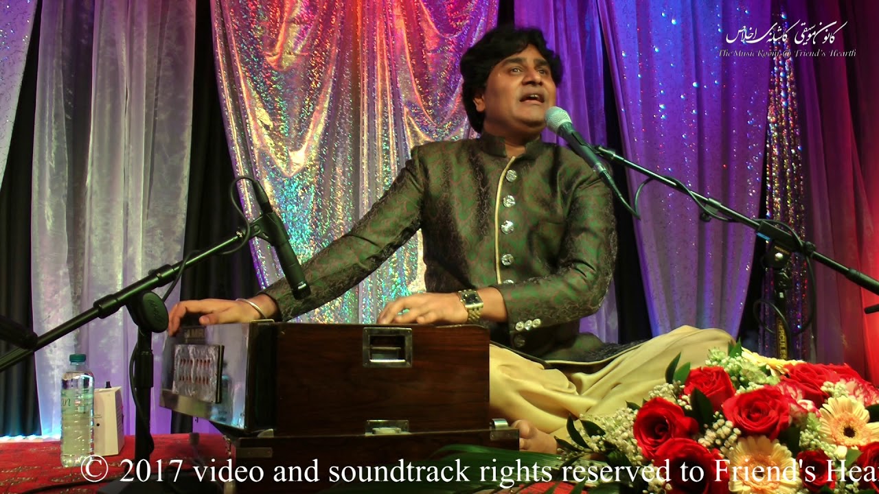 Surinder Khan  - Urdu Ghazal (Zara Si Der me) Live at The Music Room