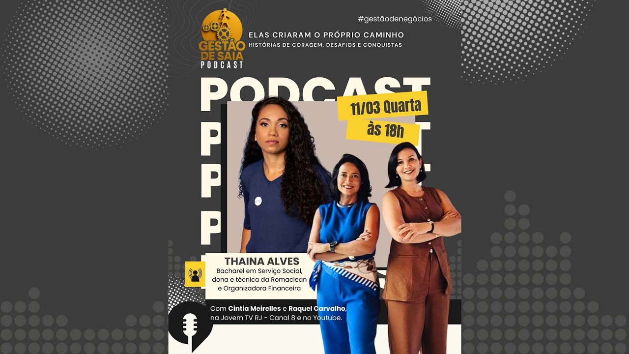 Gestão de Saia Podcast: Entrevista com Thaina Alves- 11/03/2026